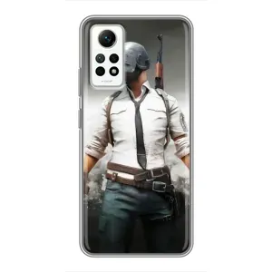 Чохол з картинкою "Герой Pubg" на Xiaomi Redmi Note 12 Pro (4g) (Пабг)