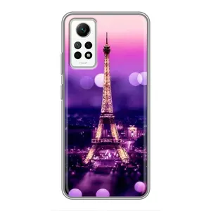Чехол с Эйфелевой башней на Xiaomi Redmi Note 12 Pro (4g) (Париж башня)