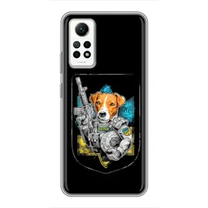 Чехол с принтом для Xiaomi Redmi Note 12 Pro (4g) (Патрон Воин)