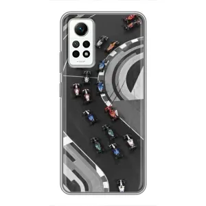 Чехол фильм Формула 1 для Xiaomi Redmi Note 12 Pro (4g) (Гонки ф1)