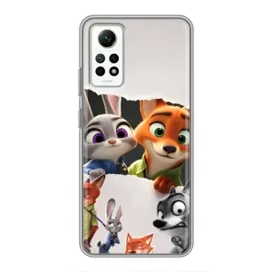 Силіконовий чохол з принтом Зоотрополіс для Xiaomi Redmi Note 12 Pro (4g)