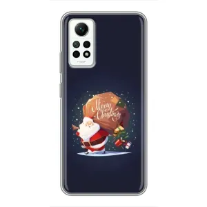 Чехол Санта Клаус для Xiaomi Redmi Note 12 Pro (4g) (Подарки от Санты)