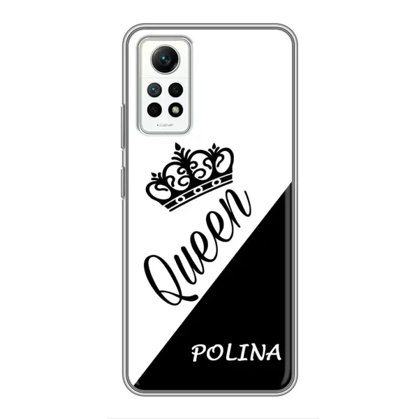 Чехол с рисунком «POLINA» для Xiaomi Redmi Note 12 Pro (4g)