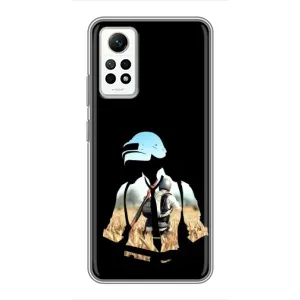 Чохол з картинкою "Герой Pubg" на Xiaomi Redmi Note 12 Pro (4g) (Пубг мен)