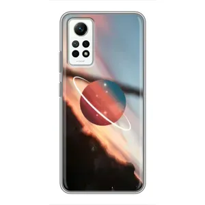 Чохол (ТПУ) з планетами на Xiaomi Redmi Note 12 Pro (4g) (Сатурн)