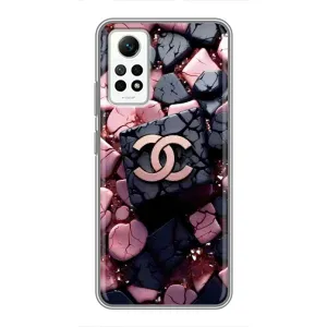 Чохол (Dior, Prada, YSL, Chanel) для Xiaomi Redmi Note 12 Pro (4g) (Шанель)