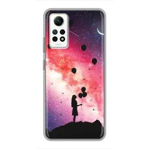 Силиконовые Чехлы Любимому человеку для Xiaomi Redmi Note 12 Pro (4g) (Шарики в небе)