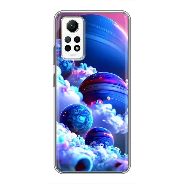 Чохол з малюнком «Сині планети» для Xiaomi Redmi Note 12 Pro (4g)