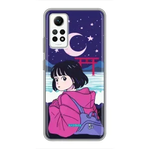 Чехол с персонажами АНИМЕ на Xiaomi Redmi Note 12 Pro (4g) (Синобу Миякэ)