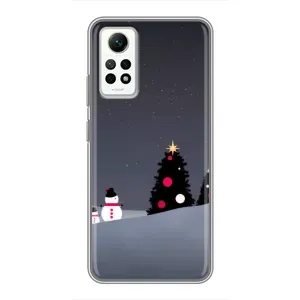 Чехлы на Новый Год Xiaomi Redmi Note 12 Pro (4g) (Снеговички)