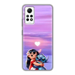 Чехол с рисунком Стич для Xiaomi Redmi Note 12 Pro (4g) (Стич и Лило)