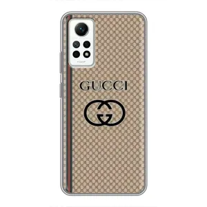 Чохли бренд ГУЧЧІ для Xiaomi Redmi Note 12 Pro (4g) (Стиль Гуччі)