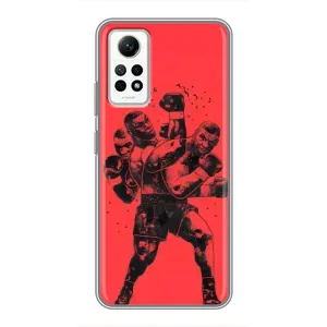 Чехлы с принтом Спортивная тематика для Xiaomi Redmi Note 12 Pro (4g) (Тайсон Бокс)