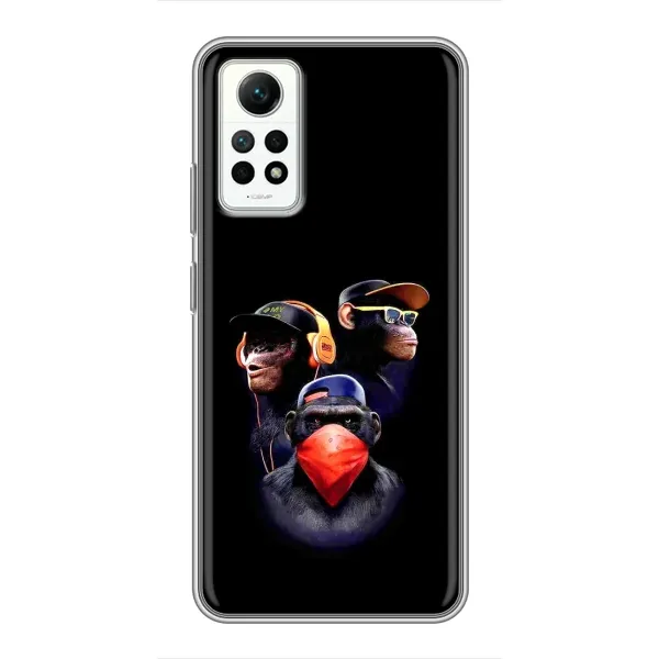 Чехол с рисунком «Три обезьяны» для Xiaomi Redmi Note 12 Pro (4g) Чехол с рисунком «Три обезьяны» для Xiaomi Redmi Note 12 Pro (4g)