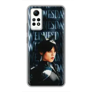 Чохол з картинкою Венсдей на Xiaomi Redmi Note 12 Pro (4g) (Вендсдей з ушками)