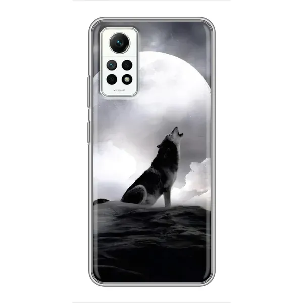 Чехол с рисунком «Волк и луна» для Xiaomi Redmi Note 12 Pro (4g) Чехол с рисунком «Волк и луна» для Xiaomi Redmi Note 12 Pro (4g)