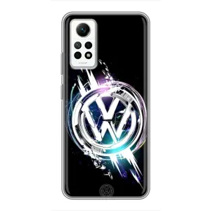 Чохол "Фольксваген" для Xiaomi Redmi Note 12 Pro (4g) (Volkswagen на чорному)