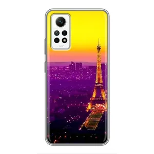 Чехол с Эйфелевой башней на Xiaomi Redmi Note 12 Pro (4g) (Яркая башня)