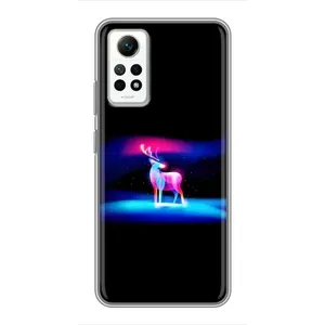Силіконовий бампер з картинкою звірів для Xiaomi Redmi Note 12 Pro (4g) (Яскравий олень)