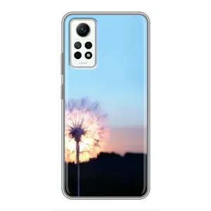 Силиконовый Чехол с одуванчиками на Xiaomi Redmi Note 12 Pro (4g)