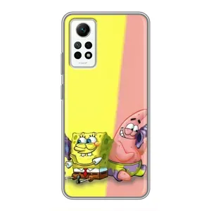 Чехлы с Патриком на Xiaomi Redmi Note 12 Pro (4g) (Звонок)