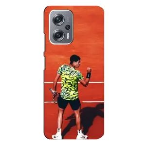 Чохли з прінтом Спортивна тематика для Xiaomi Redmi Note 12 Pro Plus (Алькарас Тенісист)