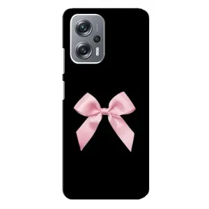 Чохол банти для Xiaomi Redmi Note 12 Pro Plus (Бант на чорному)