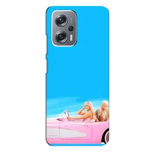 Силіконовый Чохол Барбі фільм на Xiaomi Redmi Note 12 Pro Plus (Барбі і Кен)
