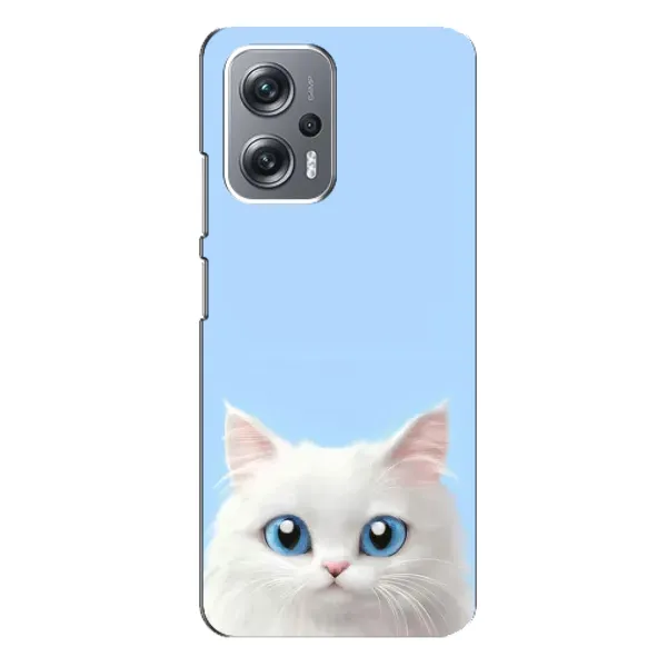 Чехол с рисунком «Белый кот» для Xiaomi Redmi Note 12 Pro Plus Чехол с рисунком «Белый кот» для Xiaomi Redmi Note 12 Pro Plus