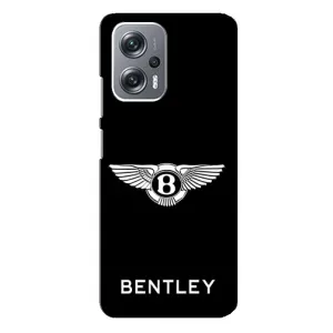 Чехлы с тематикой "Крутые машины" на Xiaomi Redmi Note 12 Pro Plus (Logo Bentley)