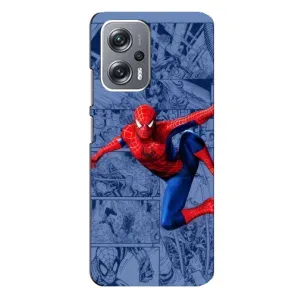 Силіконовий Чохол для Xiaomi Redmi Note 12 Pro Plus (Людина павук)