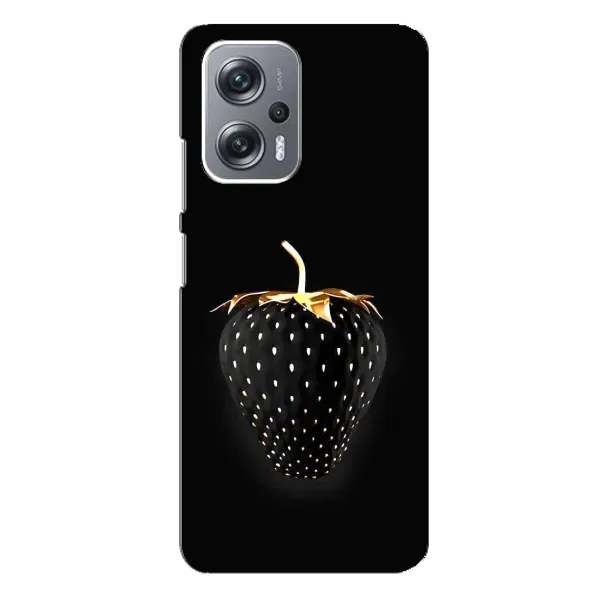 Чехол с рисунком «Чёрная клубника» для Xiaomi Redmi Note 12 Pro Plus Чехол с рисунком «Чёрная клубника» для Xiaomi Redmi Note 12 Pro Plus