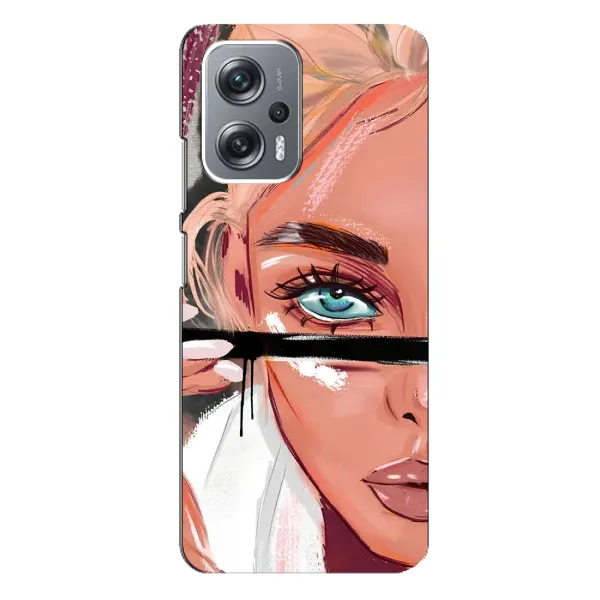 Чехол с рисунком «Девушка и ресницы» для Xiaomi Redmi Note 12 Pro Plus Чехол с рисунком «Девушка и ресницы» для Xiaomi Redmi Note 12 Pro Plus