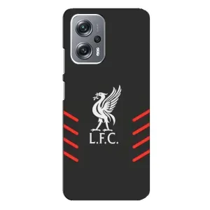 Силіконові Чохли з принтом Футбол на Xiaomi Redmi Note 12 Pro Plus (Емблема Liverpool)