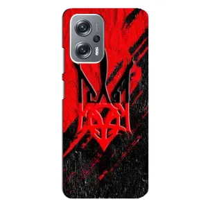 Чехол Укр Символика для Xiaomi Redmi Note 12 Pro Plus (Герб Украины)