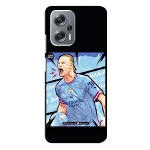 Чехлы с принтом для Xiaomi Redmi Note 12 Pro Plus Футболист (гол Эрлинг Холланд)