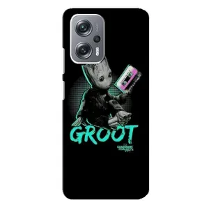 Чохол Супергерої Марвел на Редмі Нот 12 Про Плюс (Groot)