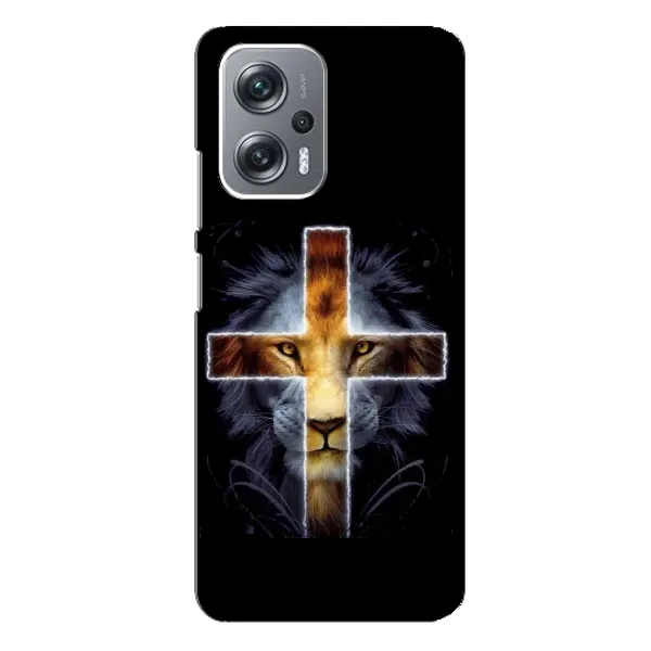 Чехол с рисунком «Иисус Лев» для Xiaomi Redmi Note 12 Pro Plus Чехол с рисунком «Иисус Лев» для Xiaomi Redmi Note 12 Pro Plus