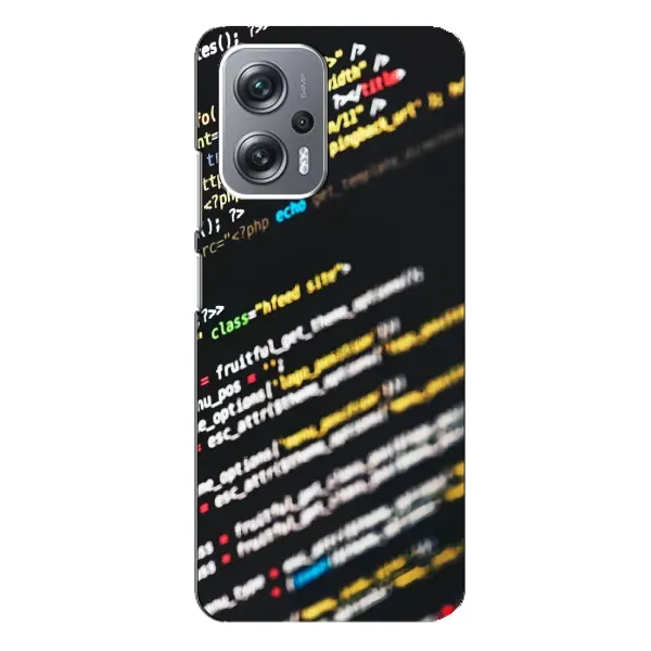 Чехол с рисунком «Код» для Xiaomi Redmi Note 12 Pro Plus Чехол с рисунком «Код» для Xiaomi Redmi Note 12 Pro Plus