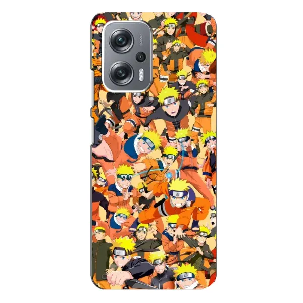 Чехол с рисунком «Коллаж Наруто» для Xiaomi Redmi Note 12 Pro Plus Чехол с рисунком «Коллаж Наруто» для Xiaomi Redmi Note 12 Pro Plus