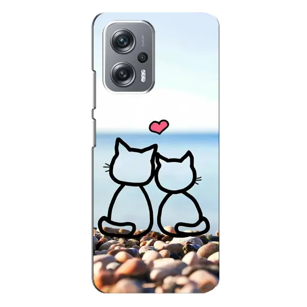 Чехол с рисунком «Котейки» для Xiaomi Redmi Note 12 Pro Plus Чехол с рисунком «Котейки» для Xiaomi Redmi Note 12 Pro Plus
