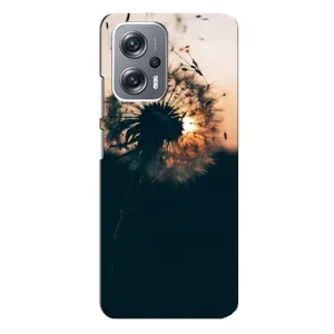 Силіконовий Чохол з кульбабками на Xiaomi Redmi Note 12 Pro Plus (Гарна кульбабка)