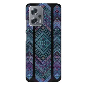 Силиконовый Чехол на Xiaomi Redmi Note 12 Pro Plus (Крутой орнамент)