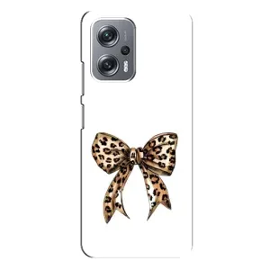 Чохол банти для Xiaomi Redmi Note 12 Pro Plus (Леопардовий бант)