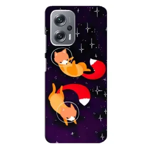 Чехол с Лисичкой для Xiaomi Redmi Note 12 Pro Plus (Лисы)