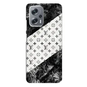 Чехол Стиль Louis Vuitton на Xiaomi Redmi Note 12 Pro Plus (LV на белом)
