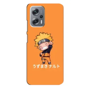 Чохли з принтом НАРУТО на Xiaomi Redmi Note 12 Pro Plus (Маленький Наруто)