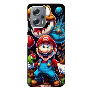 Чехол с рисунком «Марио» для Xiaomi Redmi Note 12 Pro Plus