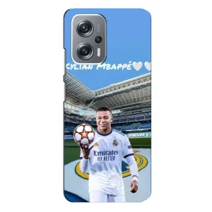 Чехол (TPU) с Футболистом на Xiaomi Redmi Note 12 Pro Plus (Mbappe Real)