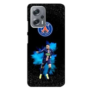 Чехол (TPU) с Футболистом на Xiaomi Redmi Note 12 Pro Plus (Мбаппе ПСЖ)